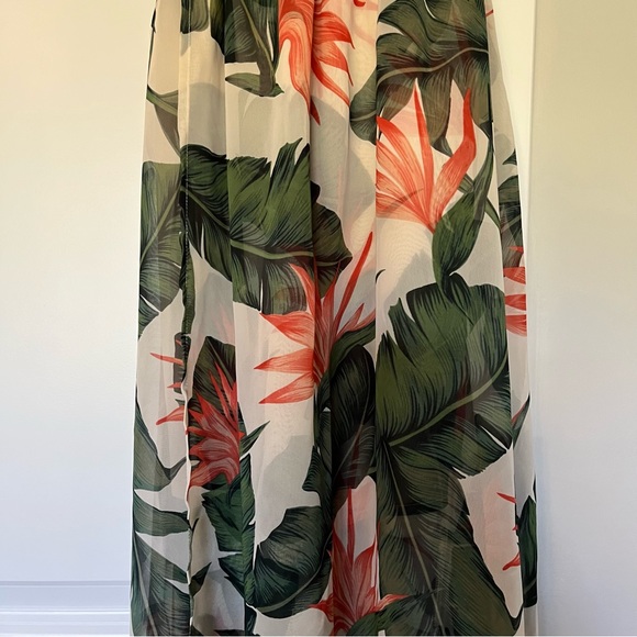 Show Me Your Mumu Kendall Maxi Dress Paradise Found Bridesmaid Dress XS - Picture 4 of 13